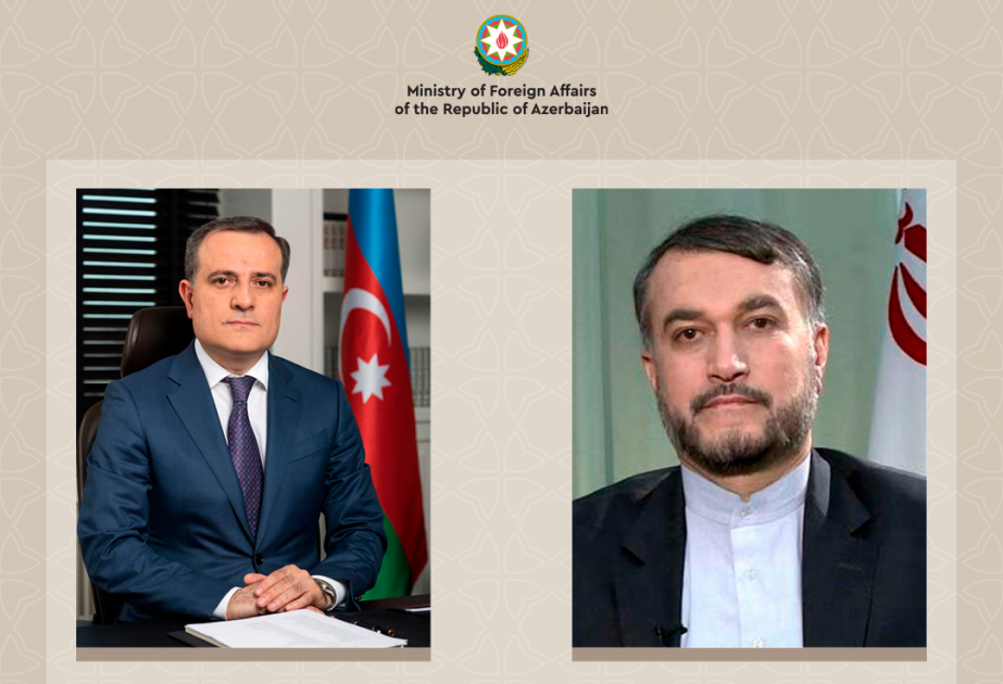 Azərbaycan və İran XİN başçıları regionda yaranmış vəziyyəti müzakirə ediblər