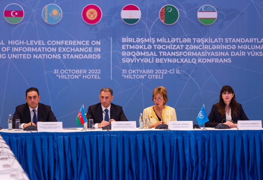 Azerbaijani minister attends high-level conference on UN Special Programme for Economies of Central Asia