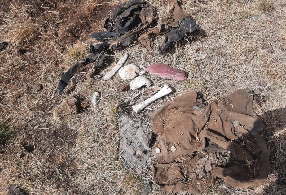 Se han encontrado restos humanos en el territorio del pueblo de Zallar del distrito de Kalbajar