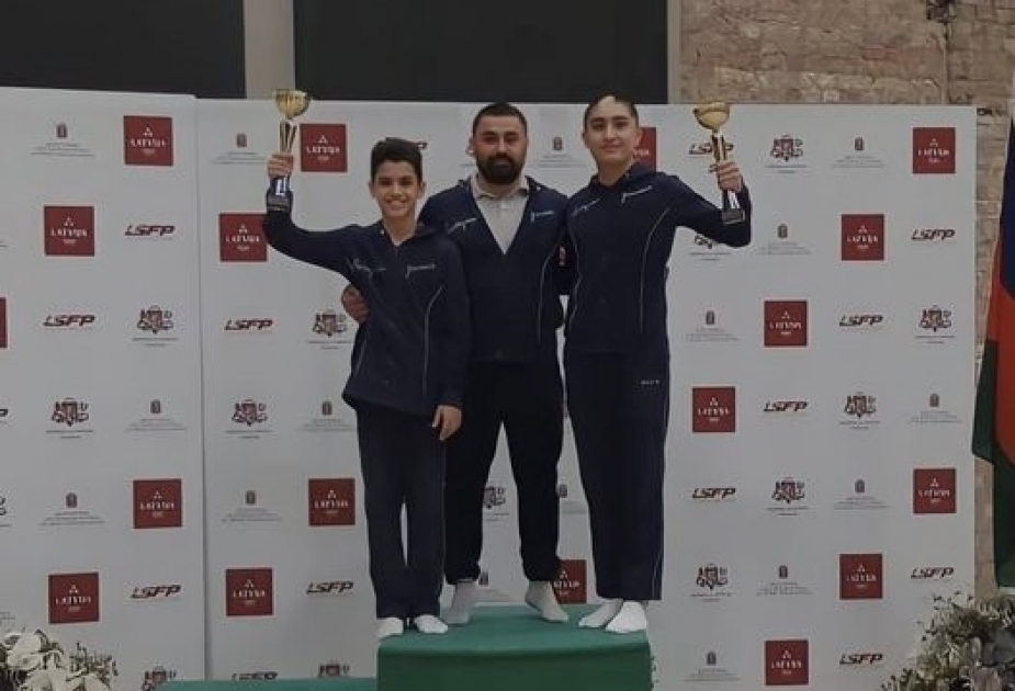 Gimnastlarımız beynəlxalq turnirdə qızıl medal qazanıblar