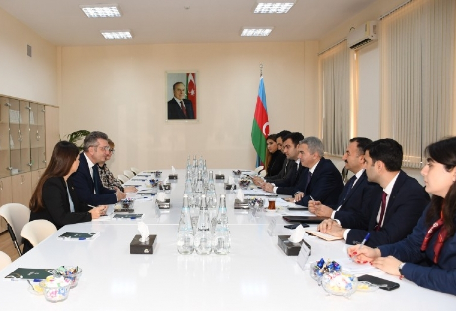 Alman şirkətlərinin sənaye zonalarına investisiya yatırması imkanları müzakirə edilib
