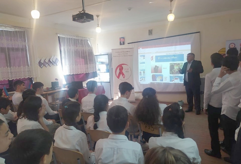 Yevlax rayonundakı orta məktəblərdə “Biz həyatı sevirik” adlı maarifləndirmə tədbiri keçirilib