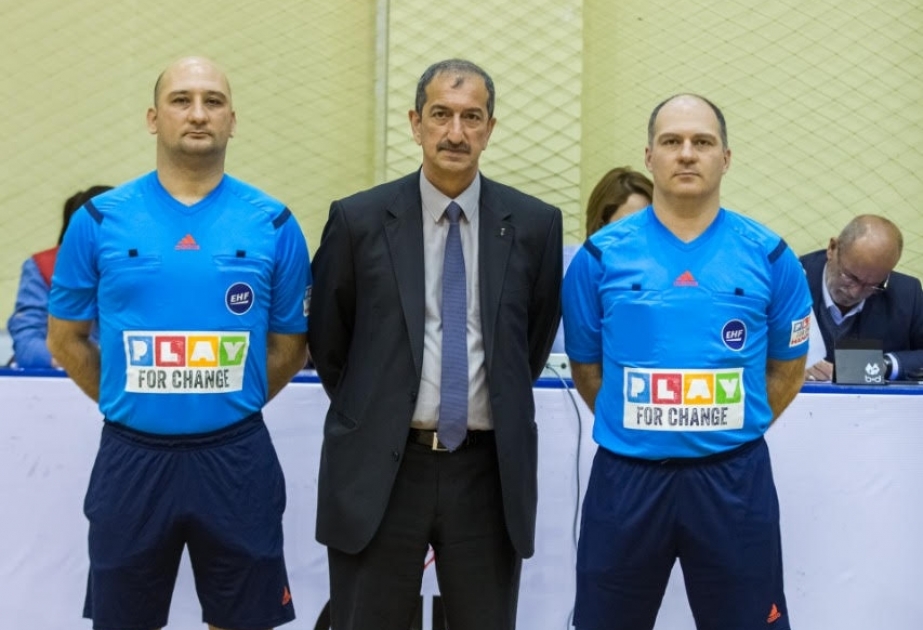 Beynəlxalq dərəcəli həndbol hakimlərimiz növbəti təyinat alıblar