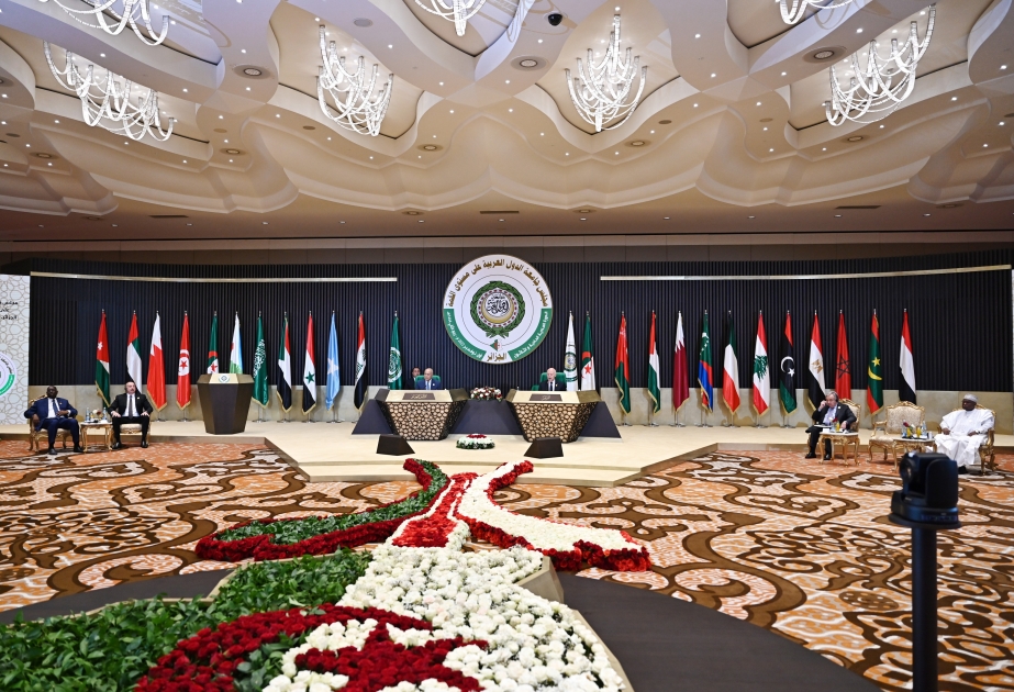 31st Arab League Summit was held in Algiers President of Azerbaijan Ilham Aliyev attended the opening ceremony of the Summit VIDEO