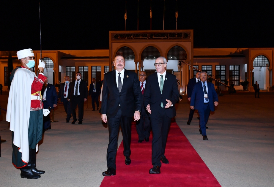 President Ilham Aliyev ended his visit to Algeria VIDEO