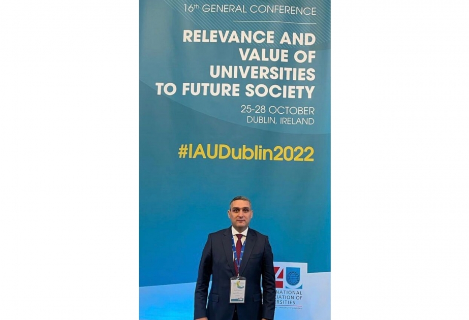 Mingachevir State University to be represented in Administrative Board of International Association of Universities