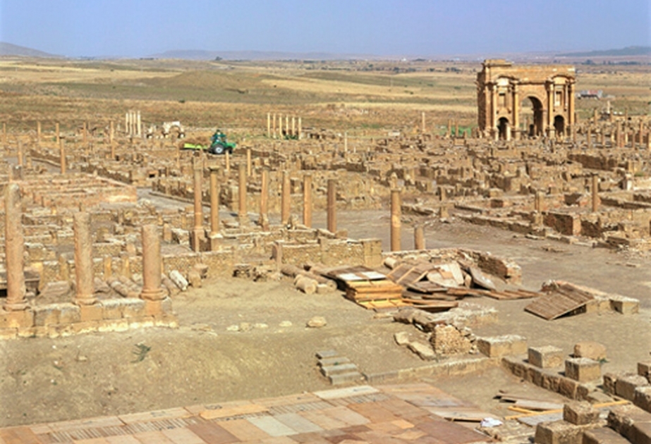 Timgad – an excellent example of Roman town planning, UNESCO World Heritage Site in Algeria