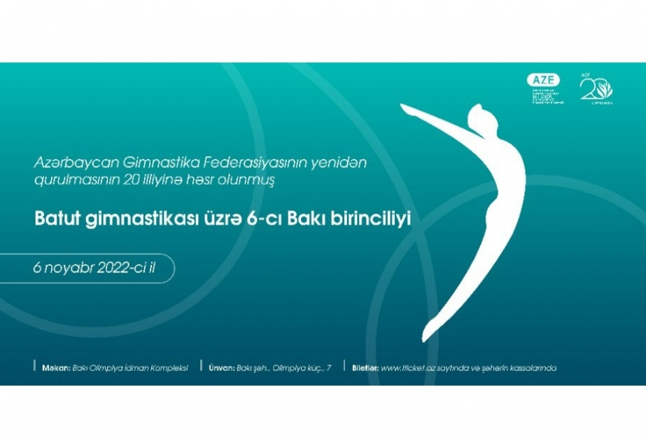 Batut gimnastikası üzrə 6-cı Bakı birinciliyi keçiriləcək