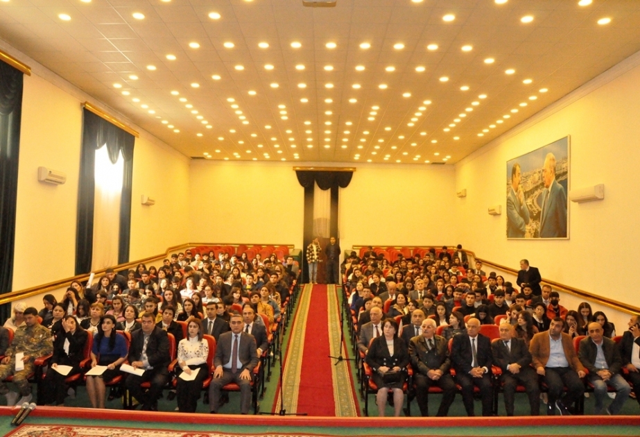 Mingəçevir Dövlət Universitetində “Şuşa İli”nə həsr olunan elmi-praktik konfrans keçirilib