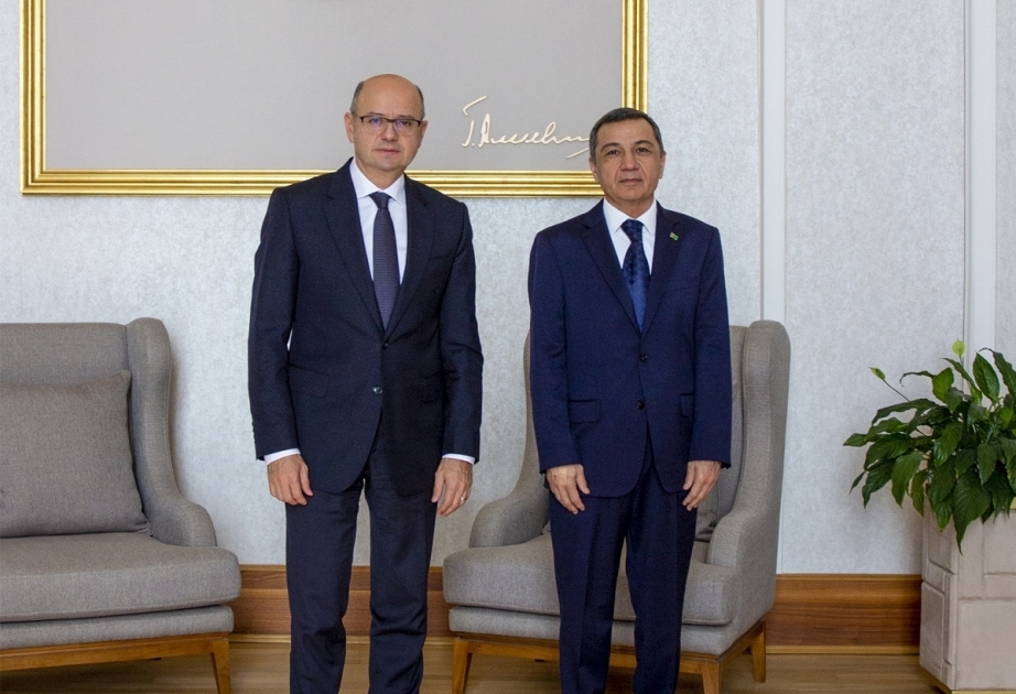 Aserbaidschans Energieminister trifft Botschafter Turkmenistans in Aserbaidschan