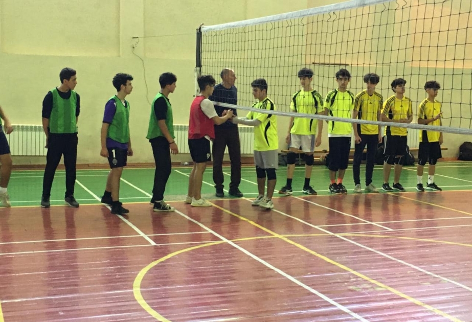 Zəfər Gününə həsr olunmuş voleybol turniri keçirilib