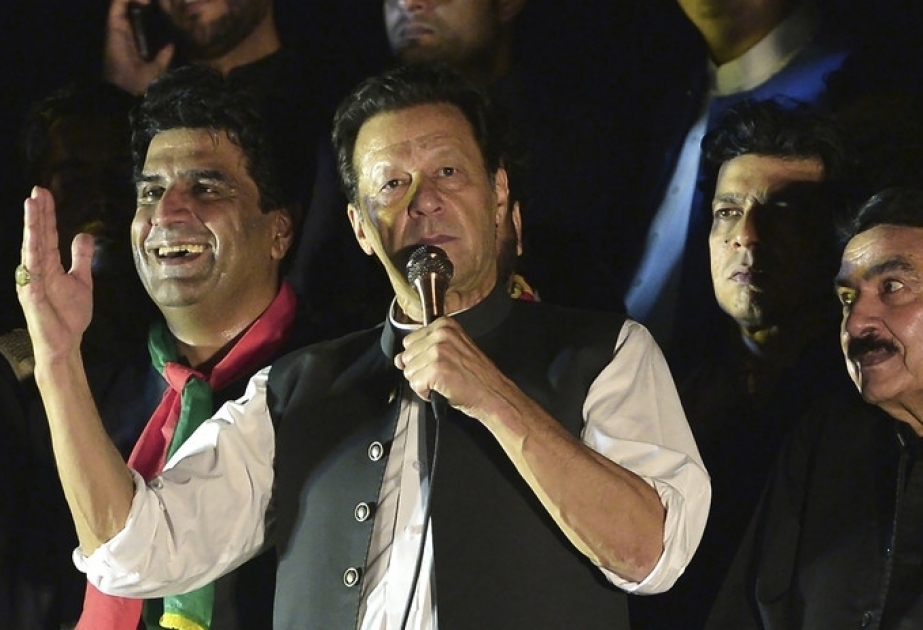 Pakistan’s former Premier Khan injured in firing during long march