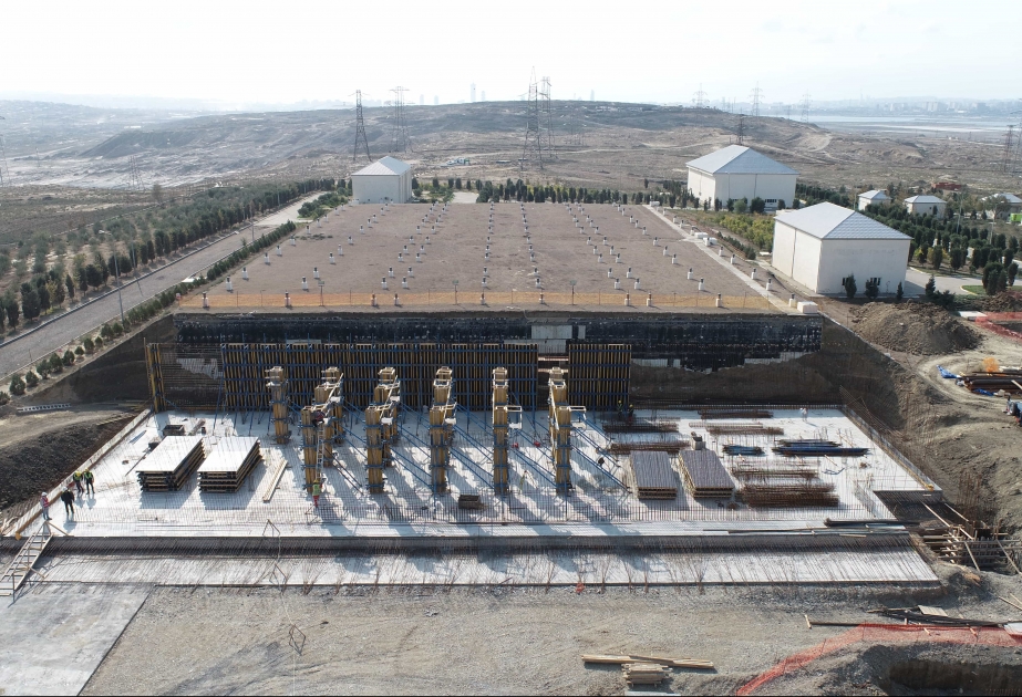 Abşeron yarımadasının şərq hissəsinin dayanıqlı su təchizatı üçün yeni anbar inşa olunur
