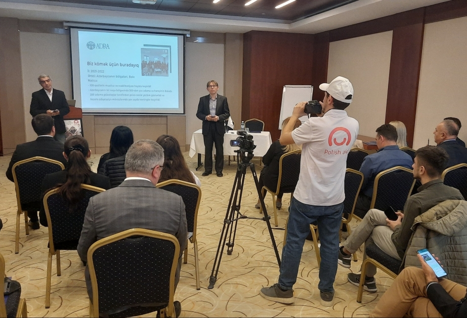 Состоялась итоговая конференция польско-азербайджанского проекта «Мы здесь, чтобы помочь»