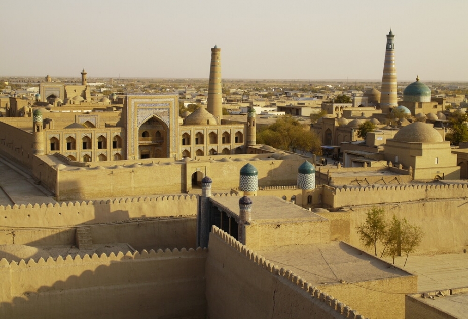 Itchan Kala - coherent and well-preserved example of Muslim architecture of Central Asia, UNESCO World Heritage Site