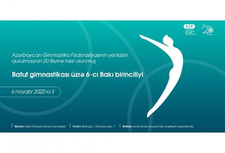 Batut gimnastikası üzrə 6-cı Bakı birinciliyi keçiriləcək