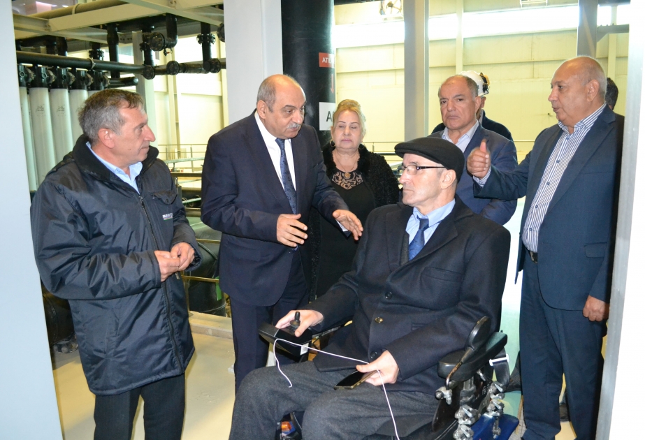 “Azərsu” yanında İctimai Şuranın üzvləri Ceyranbatan Ultrasüzgəcli Sutəmizləyici Qurğular Kompleksinə səfər ediblər