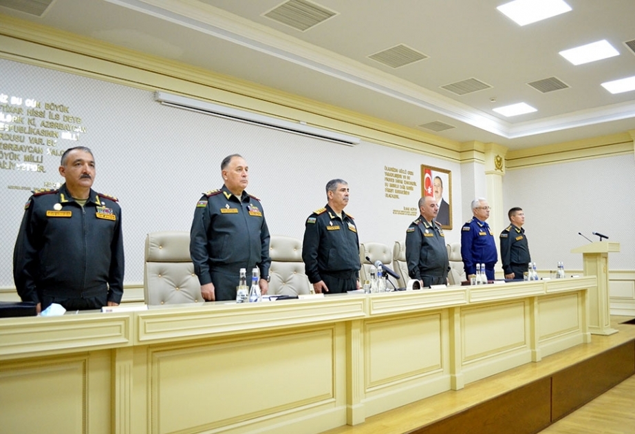 В Министерстве обороны состоялось служебное совещание