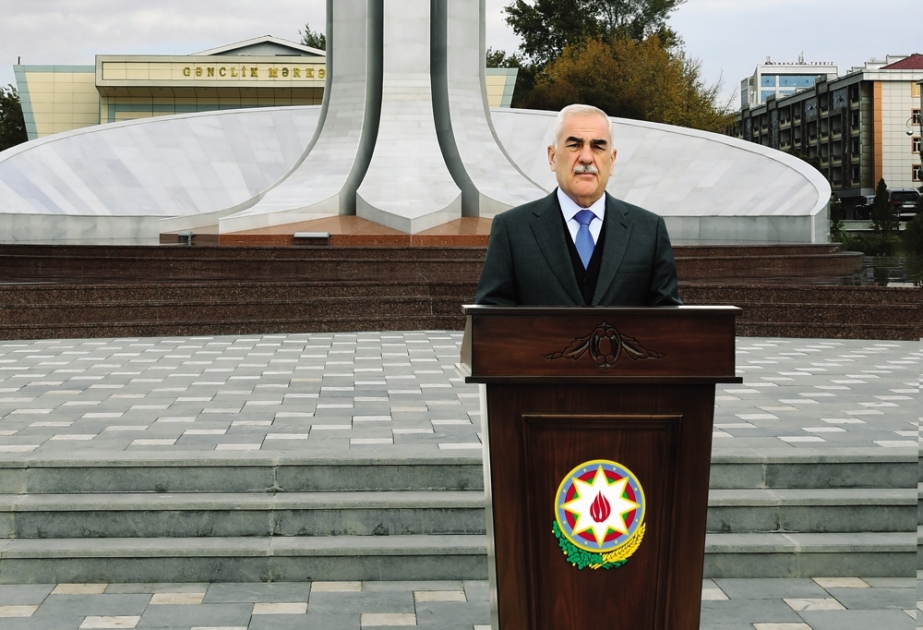 Naxçıvan şəhərində Zəfər Abidəsi yaradılıb