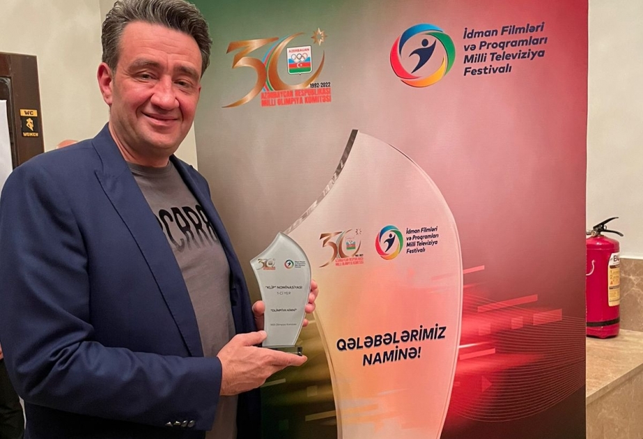 Olimpiya Himninin klipi festivalda "İlin ən yaxşı klipi" nominasiyasında birinci yerə layiq görülüb