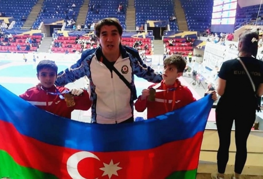 Azərbaycanın iki taekvondoçusu Avropa çempionu olub