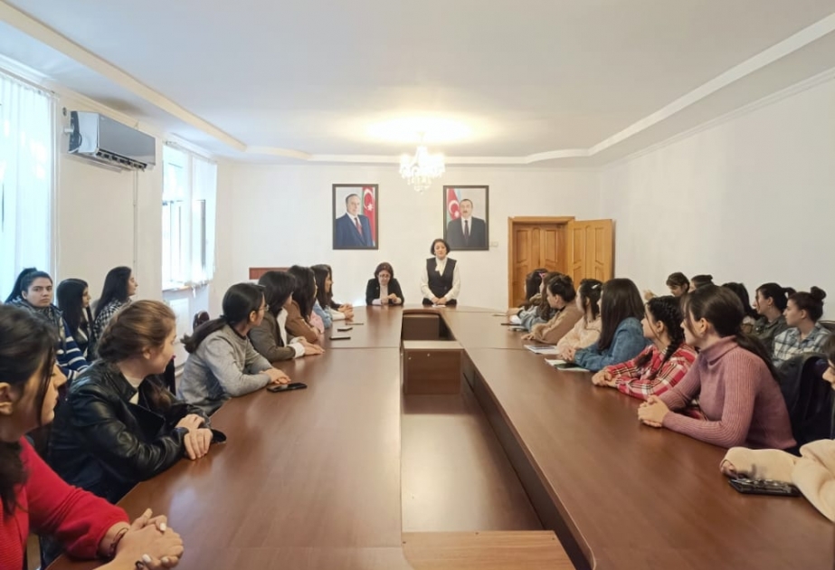 Mingəçevir Dövlət Universitetində Zəfər Günü ilə əlaqədar silsilə tədbirlər keçirilir