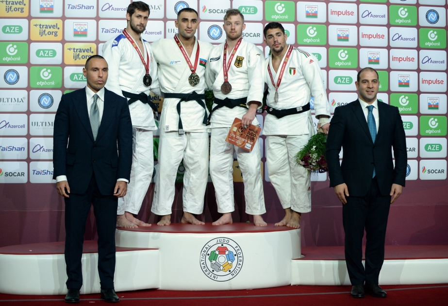 Azerbaijani judokas top medal table at Baku Grand Slam 2022