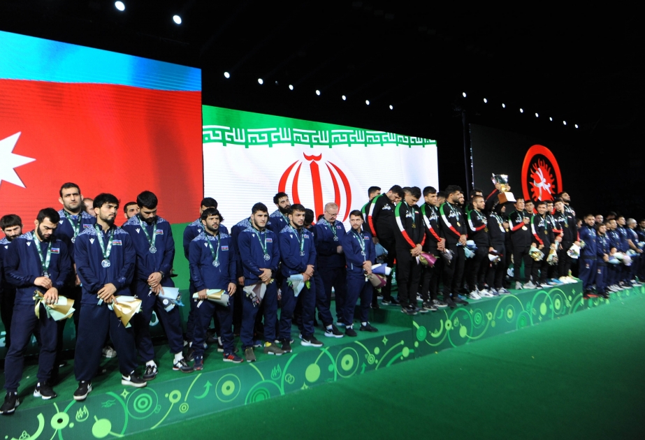 Azerbaijani wrestlers win silver medal at Greco-Roman World Cup