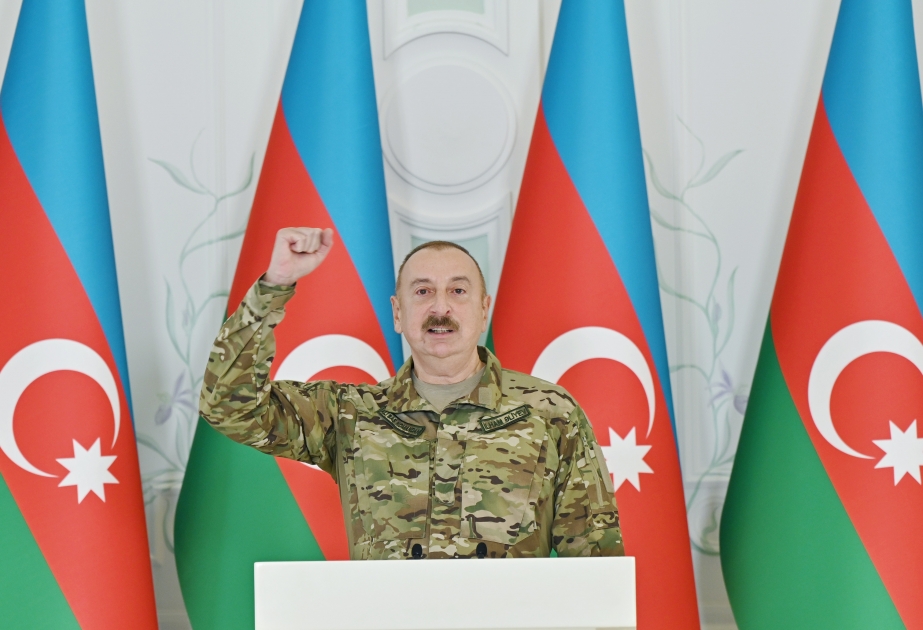 Prezident: Heç kim gəlib ermənilərin yerinə vuruşmayacaq, gəlib vuruşsa da, qarşısında Azərbaycan Ordusunu görəcək