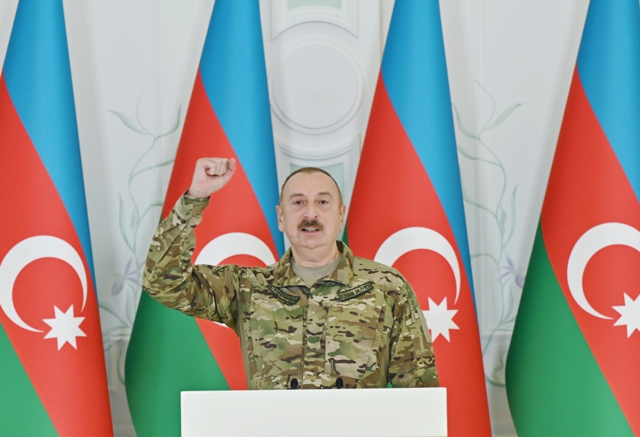 Schuscha: Präsident Ilham Aliyev nimmt an Veranstaltung anlässlich des Siegestages am 8. November teil VIDEO