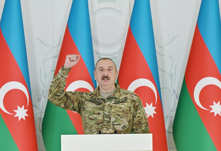 El presidente de Azerbaiyán al pueblo armenio: "No debe convertirse por segunda vez en víctima de círculos que están sentados en el extranjero"