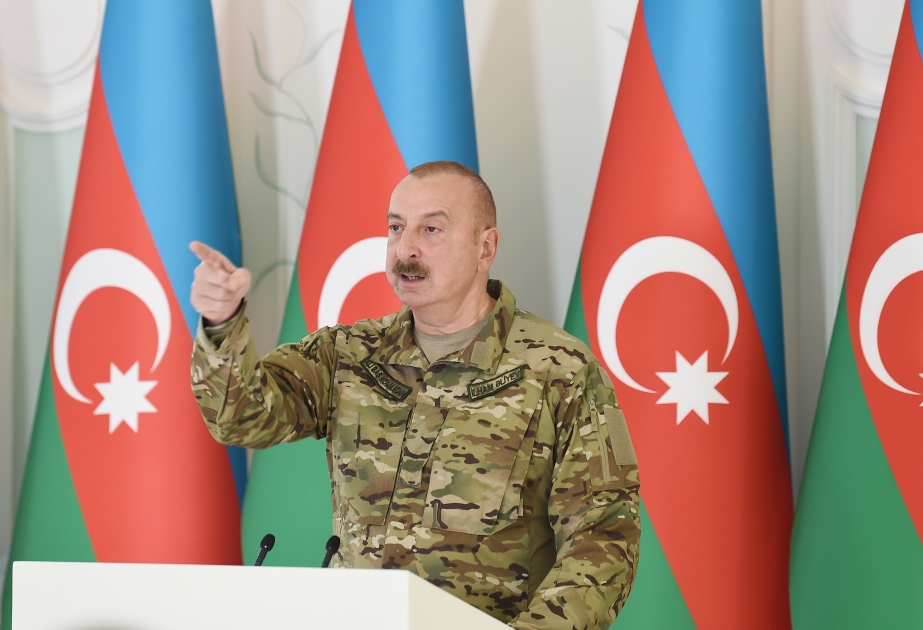 Ilham Aliyev : Du premier au dernier jour de la guerre, les forces armées azerbaïdjanaises n'ont fait qu'avancer
