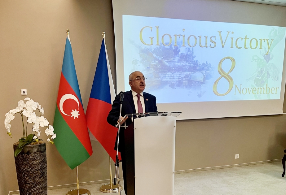 Praqada Zəfər Günü və “Şuşa İli”nə həsr olunmuş tədbir keçirilib VİDEO