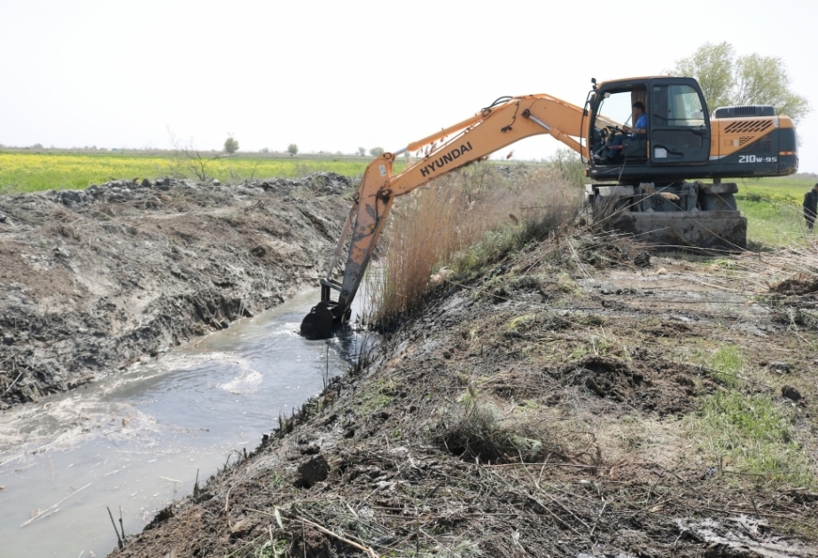 Zərdabda 42 min hektar əkin sahəsinin suvarılması yaxşılaşdırılıb VİDEO   

