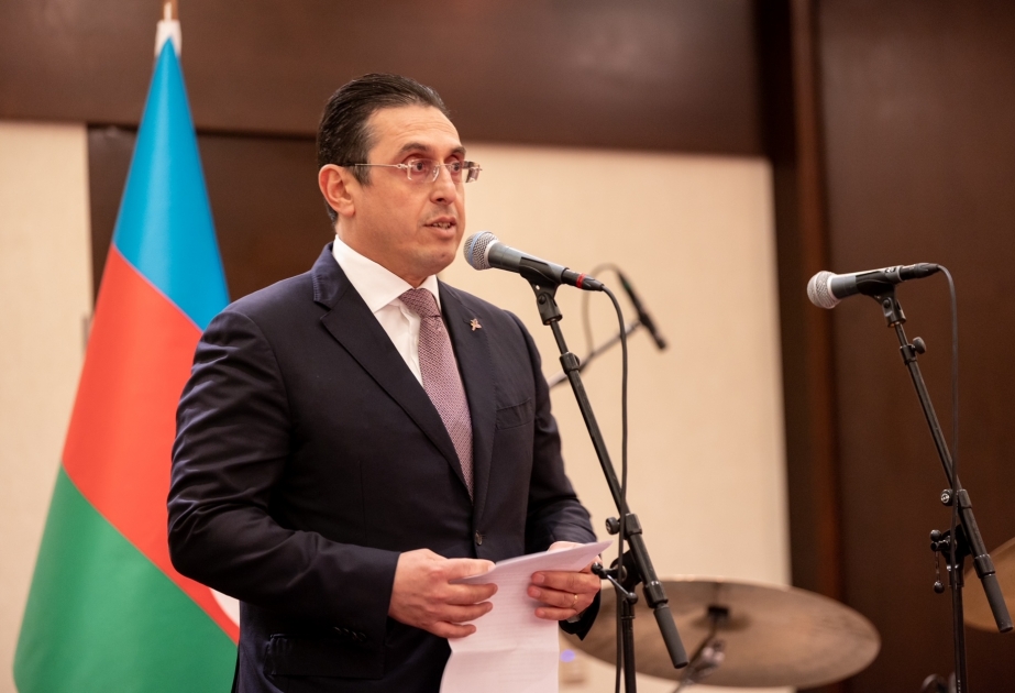 Cenevrədə Zəfər Günü və Bayraq Günü münasibətilə rəsmi tədbir keçirilib