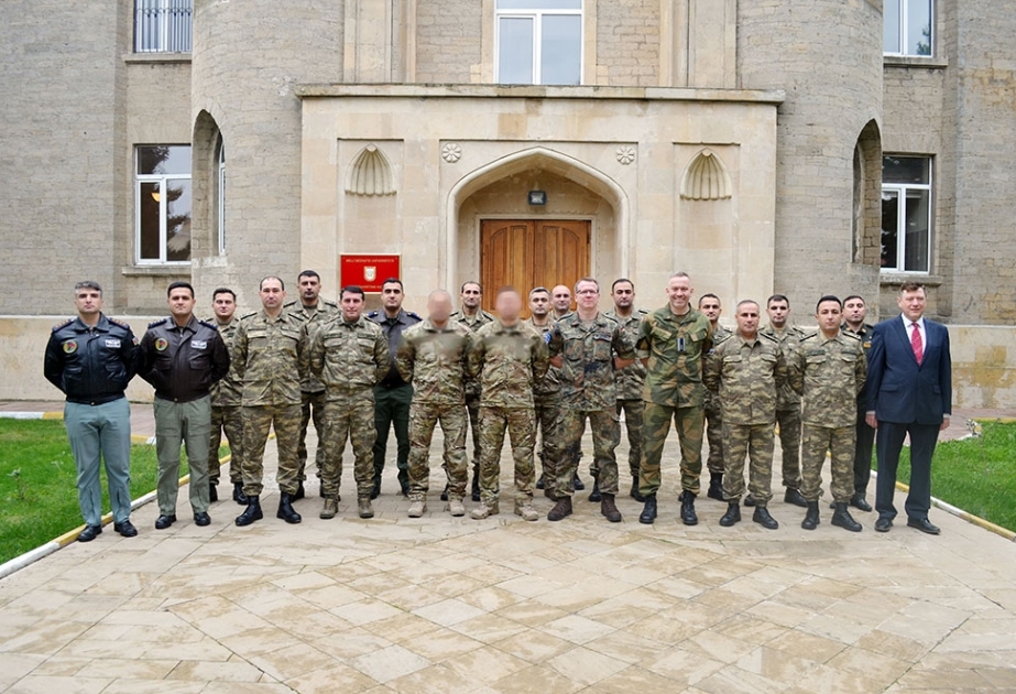 Hərbi İdarəetmə İnstitutunda NATO-nun təlim kursu keçirilir