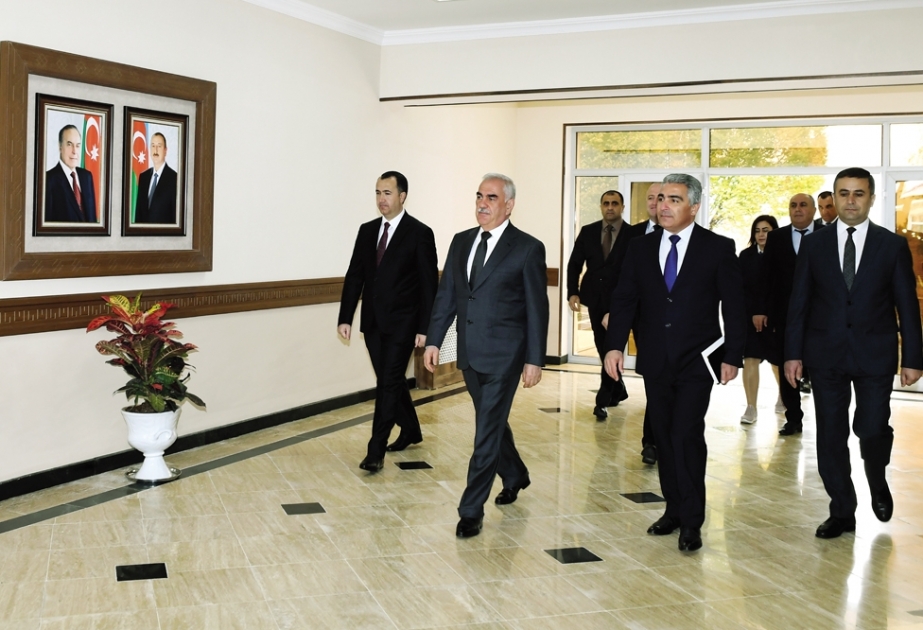 Alışar kənd tam orta məktəbinin yeni binası istifadəyə verilib