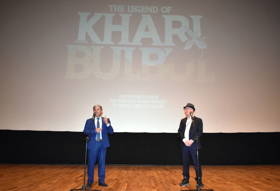 Nizami Kino Mərkəzində “Xarıbülbül əfsanəsi” sənədli filminin təqdimatı olub