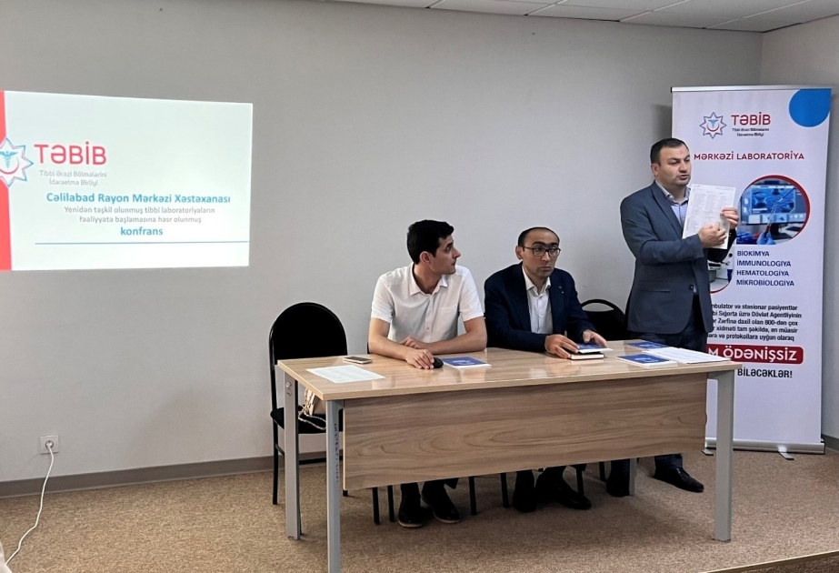 Cəlilabadda Regional Mərkəzi Laboratoriya fəaliyyətə başlayıb
