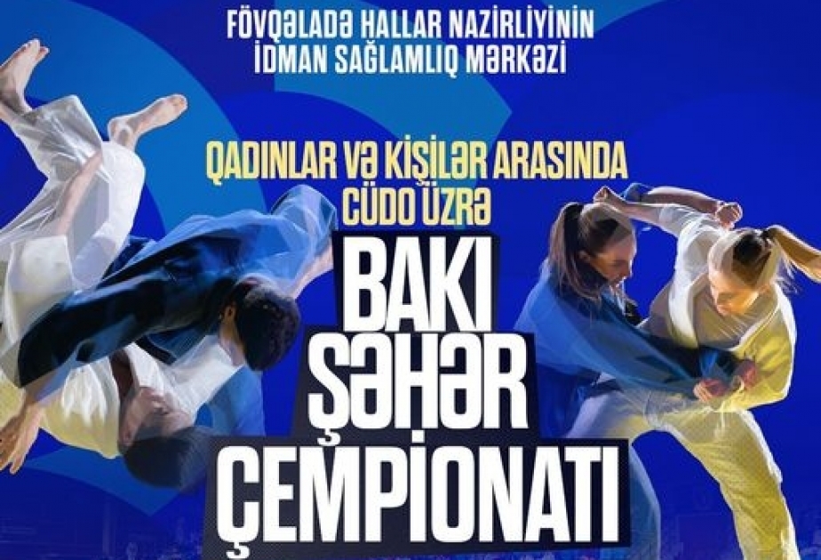 Cüdo üzrə böyüklər arasında Bakı şəhər çempionatı keçirilir
