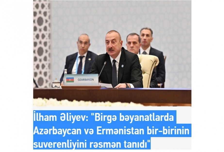 Prezident İlham Əliyevin Səmərqənddə xaricdə yaşayan azərbaycanlılarla bağlı söylədiyi fikirlər Gürcüstan mətbuatının diqqət mərkəzindədir