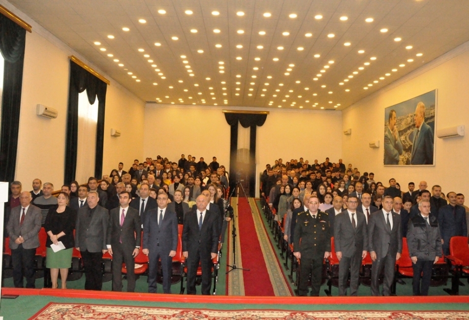 Mingəçevirdə Konstitusiya Günü qeyd olunub