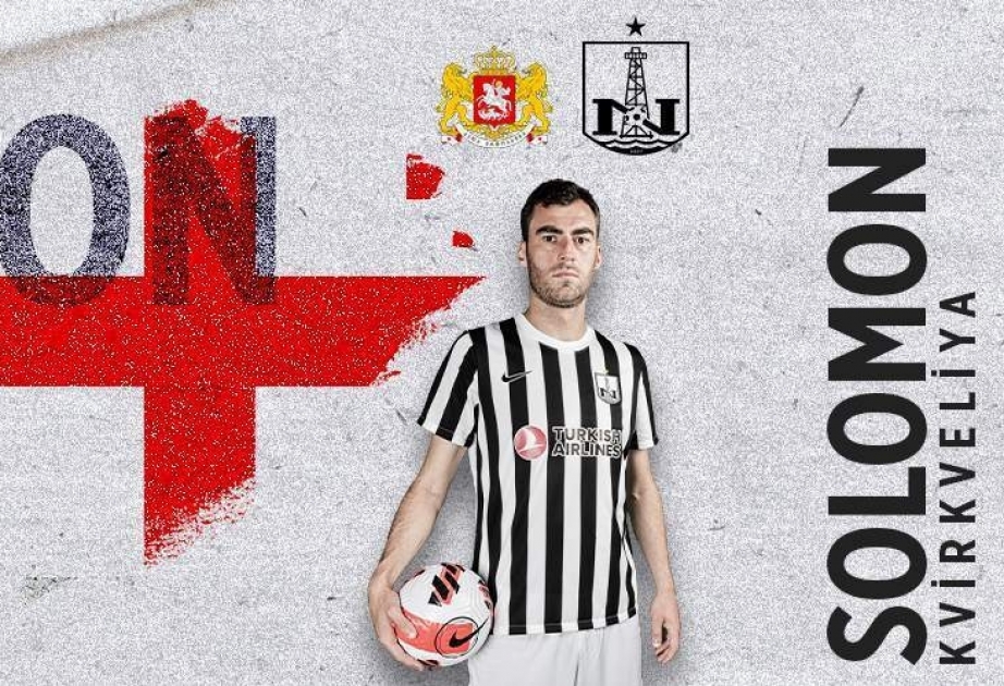 “Neftçi”nin müdafiəçisi Solomon Kvirkveliya Gürcüstan millisinə dəvət olunub