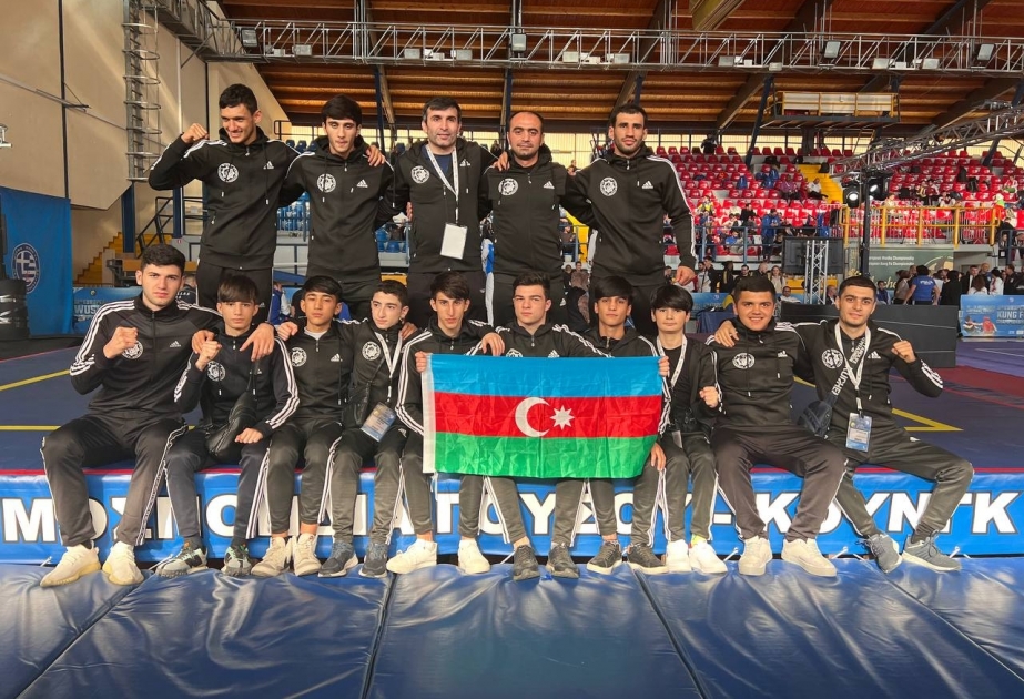 Uşu-kunq fu üzrə Avropa çempionatında Azərbaycan komandası 12 qızıl medal qazanıb