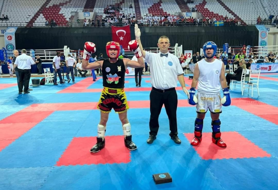 Kikboksinq üzrə böyüklərin Avropa çempionatında Azərbaycan komandası uğurlu çıxışını davam etdirir
