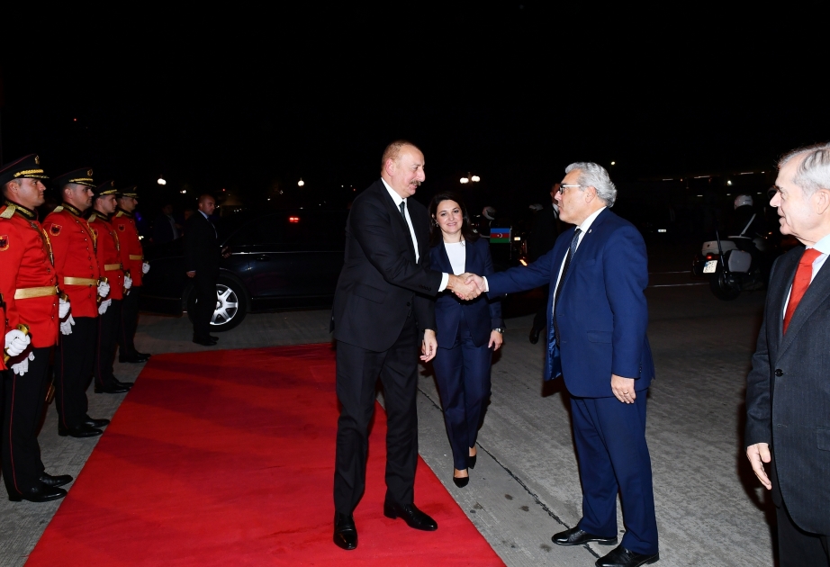 Aserbaidschans Präsident beendet seinen Staatsbesuch in Albanien VIDEO