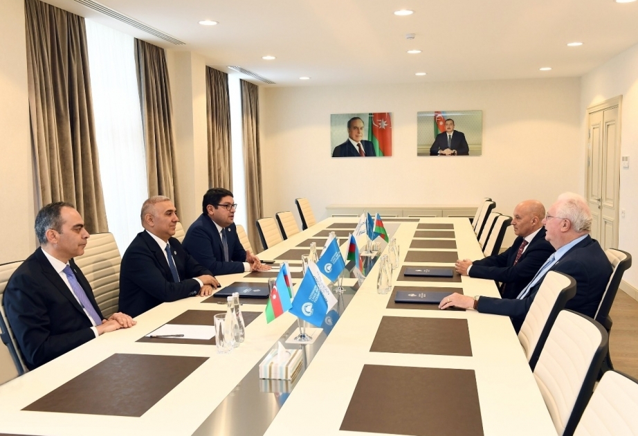Se realizó una reunión entre los presidentes de la Federación de Canotaje y Remo de Azerbaiyán y la Asociación Internacional de Canotaje