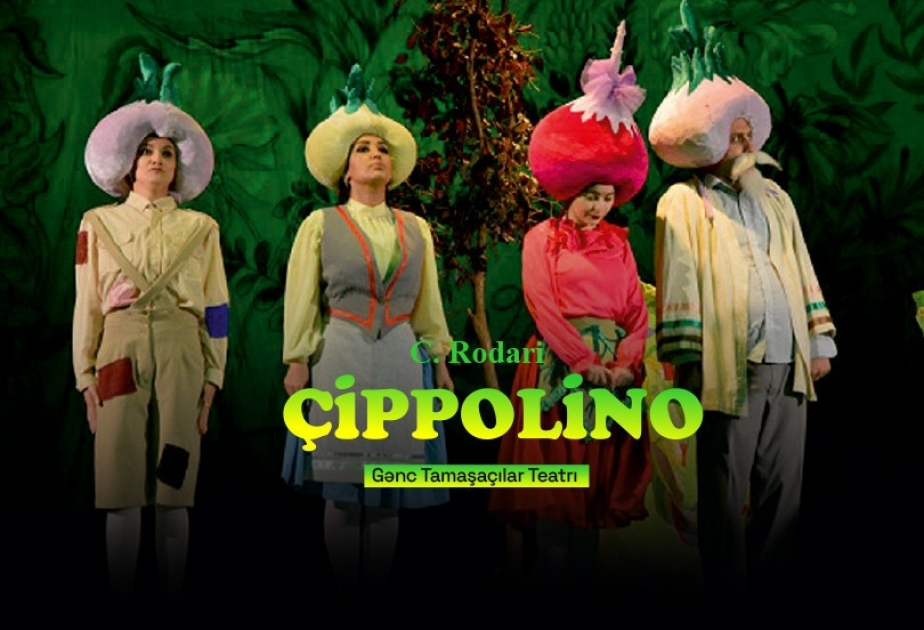 Gənc Tamaşaçılar Teatrının səhnəsində uşaqlar üçün tamaşa - “Çippolino”