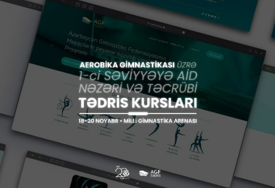Aerobika gimnastikası üzrə birinci səviyyəyə aid məşqçilik kurslarının onlayn hissəsi başa çatıb