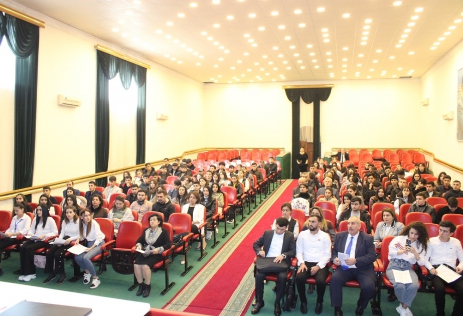 Mingəçevir Dövlət Universitetində növbəti tələbə elmi konfransı keçirilib